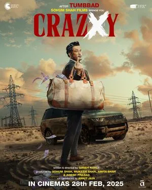 Crazxy 2025 Hindi HD Poster Download - filmyfly